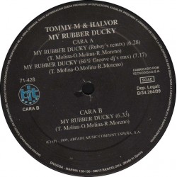 Tommy M & Halvor ‎– My Rubber Ducky 