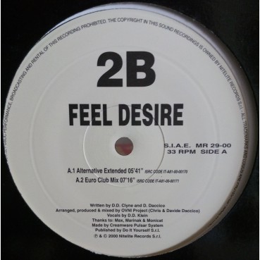 2B ‎– Feel Desire