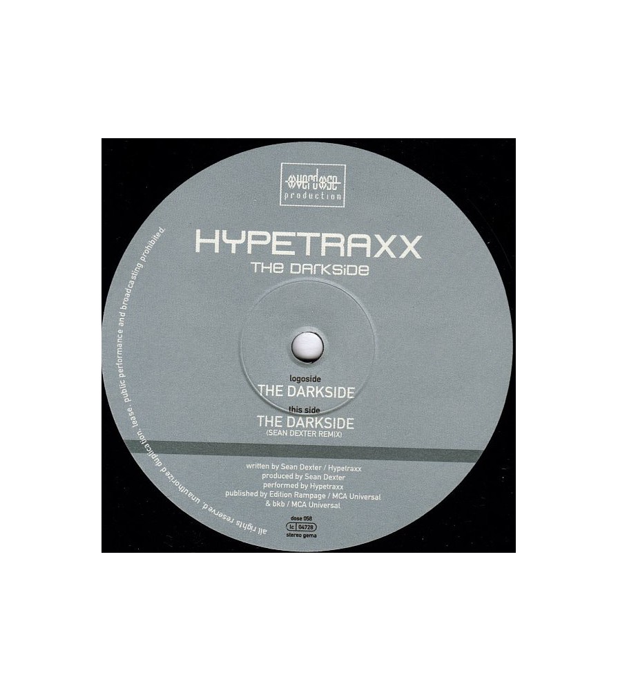 Hypetraxx ‎– The Darkside