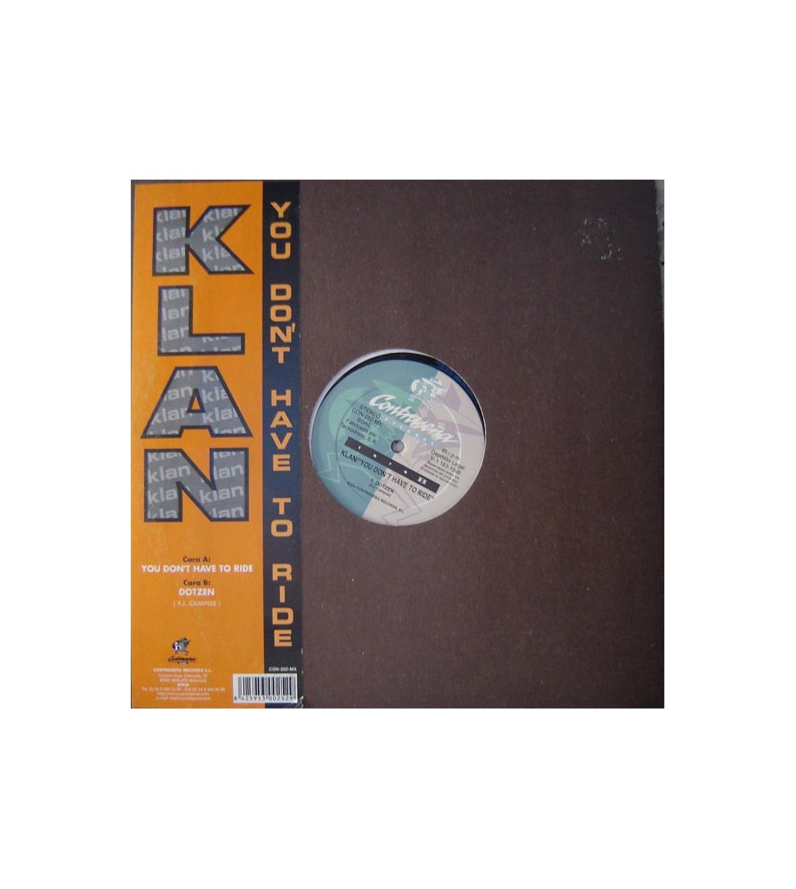Klan ‎– You Don't Have To Ride 