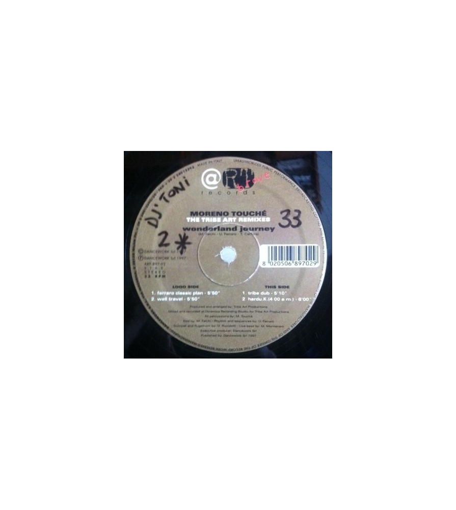Touche Moreno ‎– The Tribe Art Remixes 
