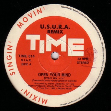 USURA ‎– Open Your Mind (Remixes) 