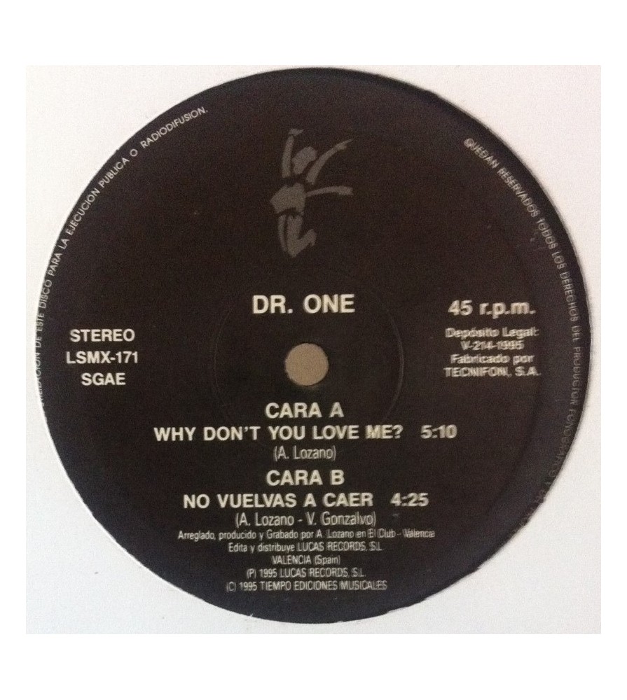 Doctor One ‎– Why Don't You Love Me
