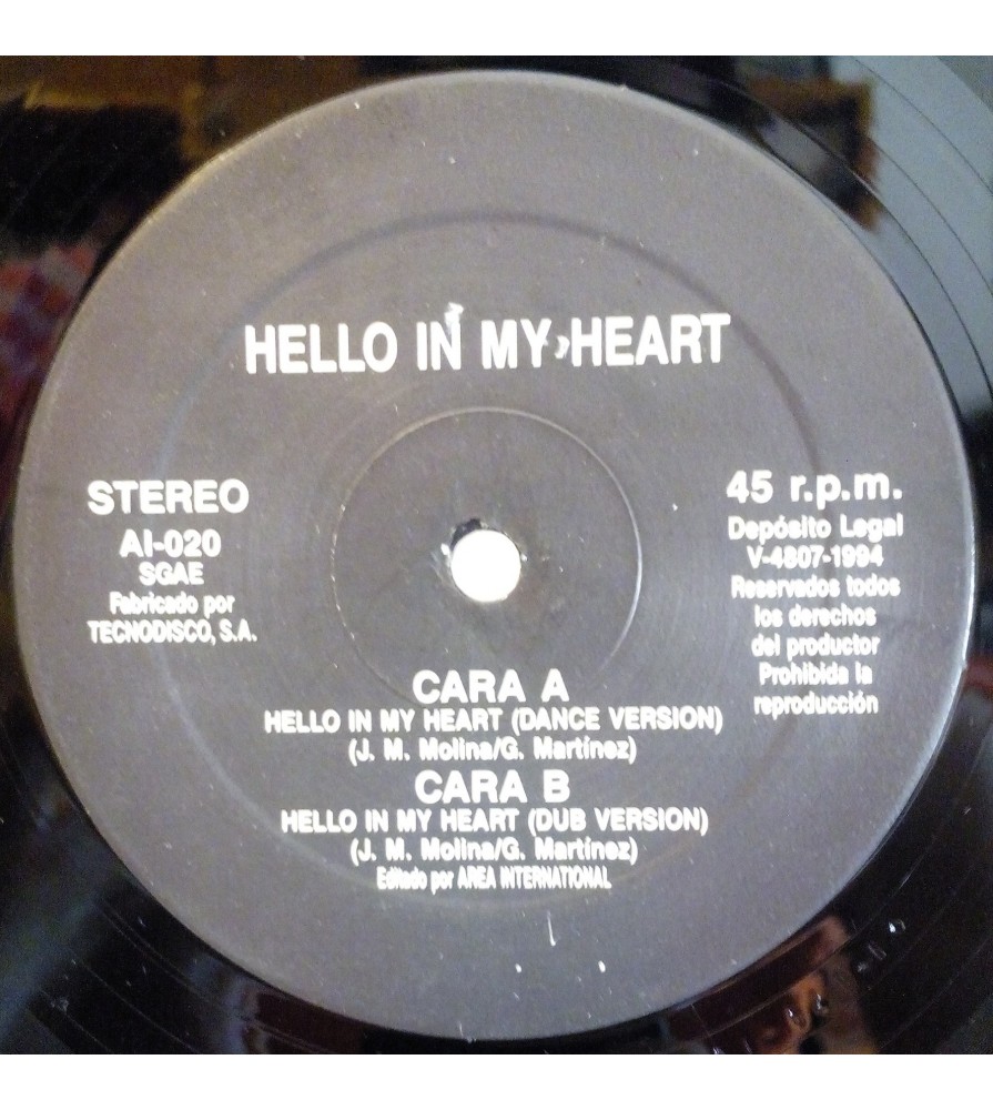N.O.D. ‎– Hello In My Heart 