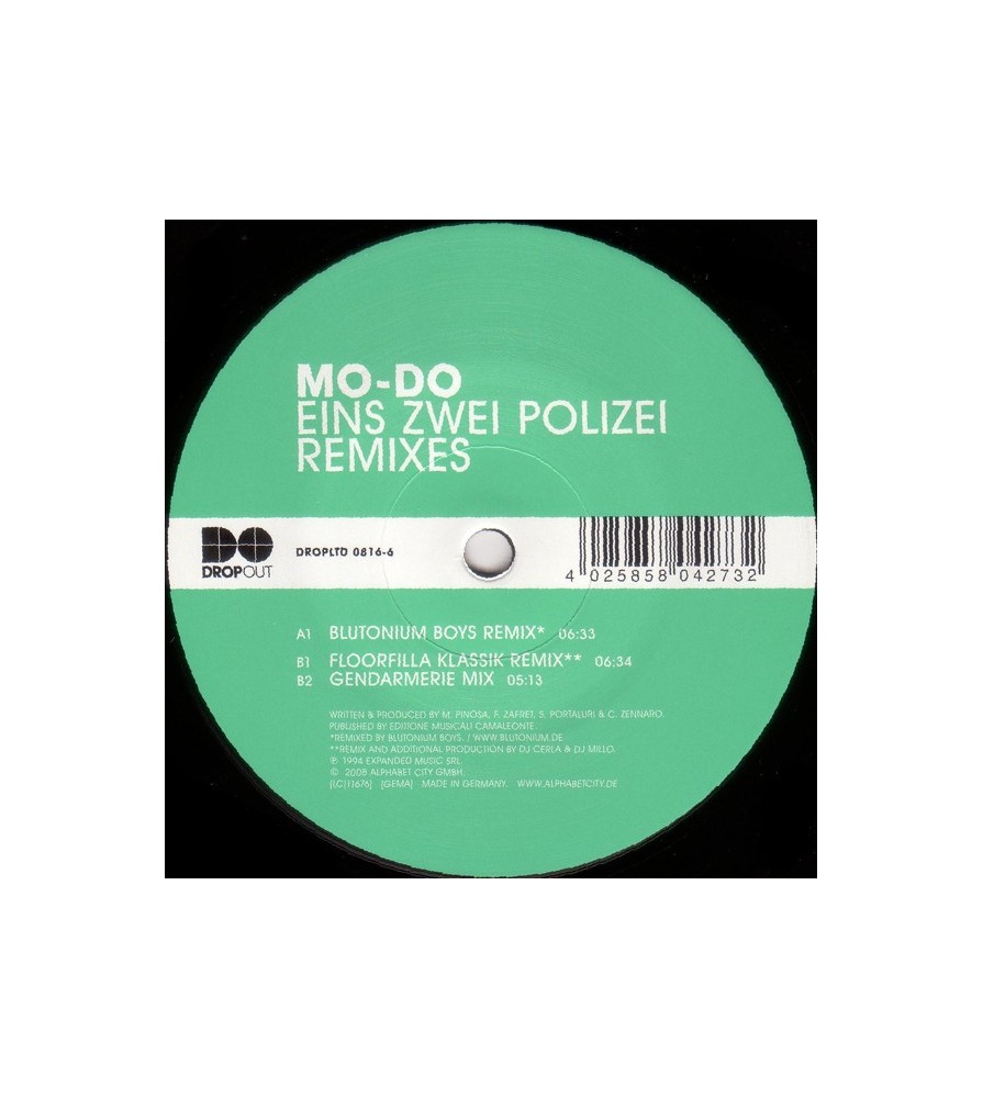 Mo-Do ‎– Eins Zwei Polizei (Remixes) 