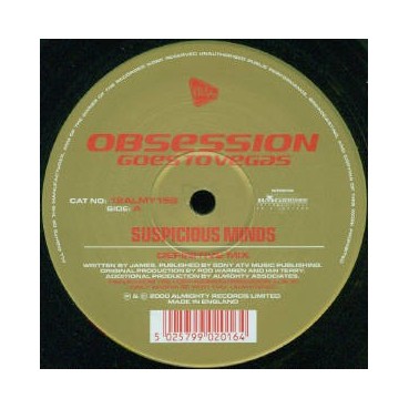 Obsession Goes To Vegas ‎– Suspicious Minds / Always On My Mind