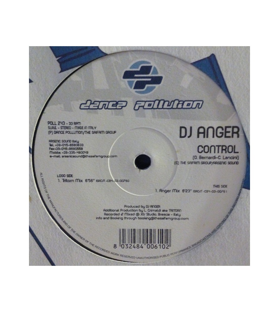 DJ Anger ‎– Control 