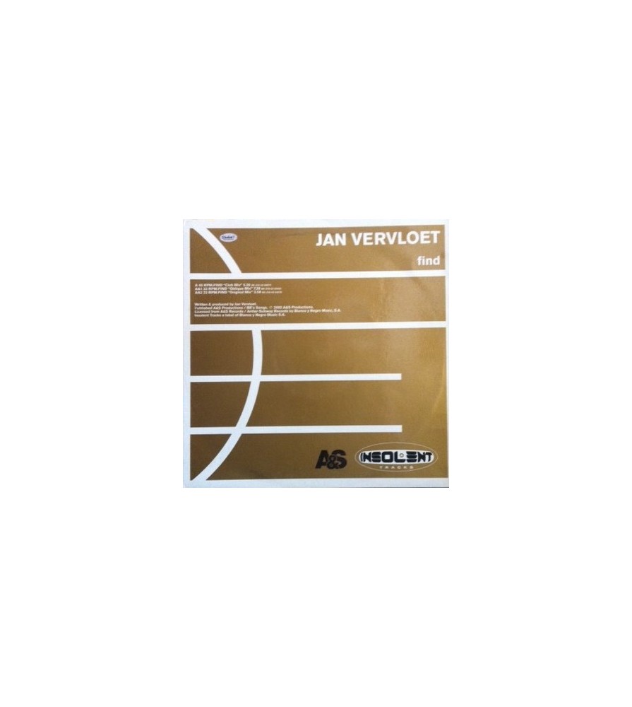 Jan Vervloet ‎– Find 