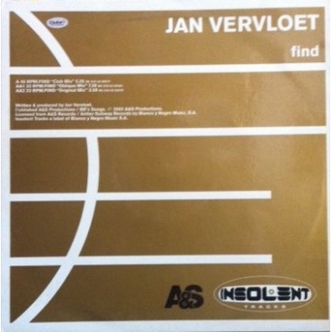 Jan Vervloet ‎– Find 