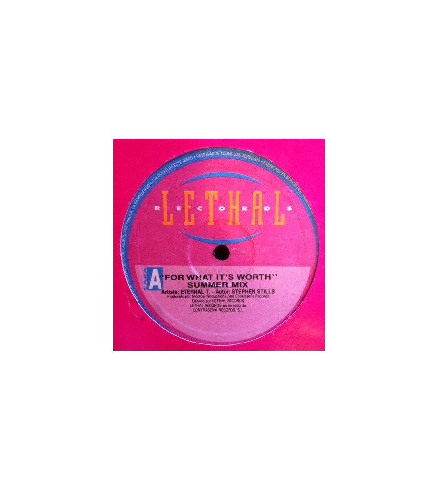 Eternal T. ‎– For What It's Worth 