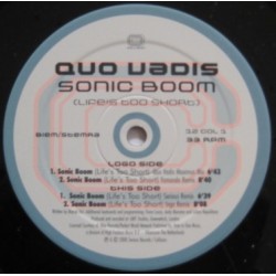Quo Vadis - Sonic Boom (Life's Too Short)