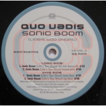 Quo Vadis - Sonic Boom (Life's Too Short)