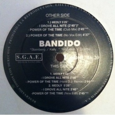 Bandido – I Drove All Nite (BOL RECORDS¡¡)