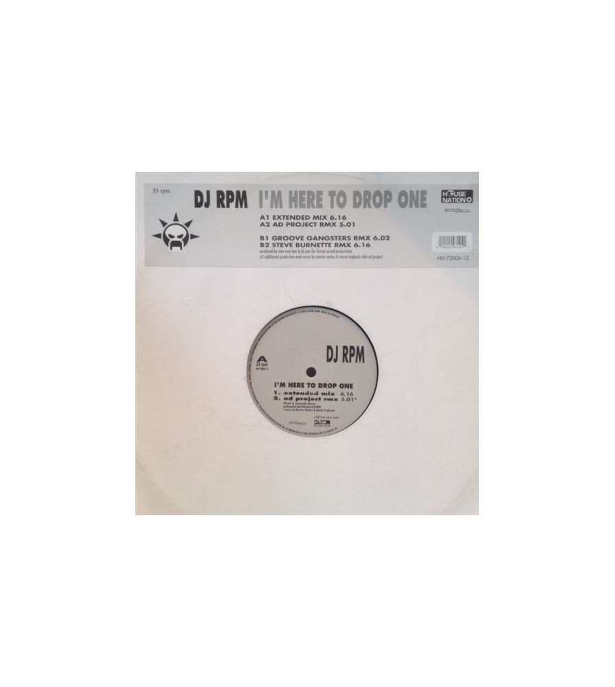 DJ RPM ‎– I'm Here To Drop One 