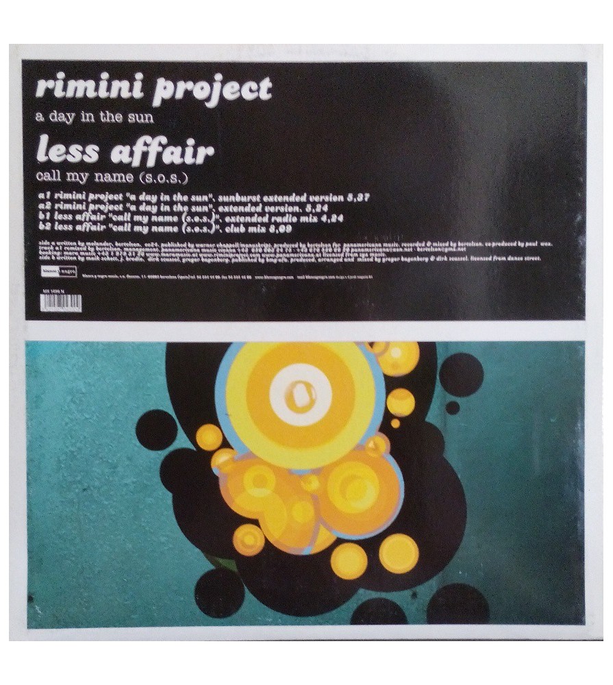 Rimini Project / Less Affair ‎– A Day In The Sun / Call My Nam