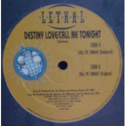 Destiny Love ‎– Call Me Tonight