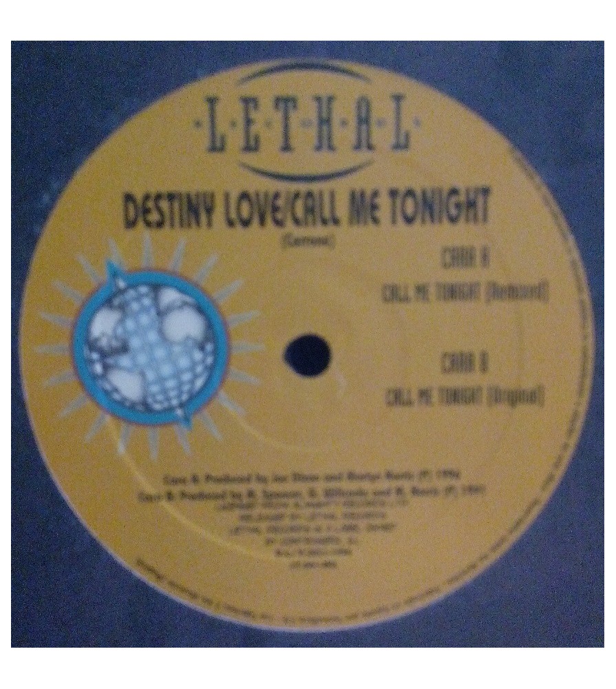 Destiny Love ‎– Call Me Tonight