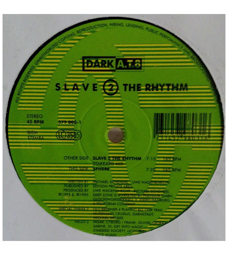 Dark A.T.8 - Slave 2 The Rhythm