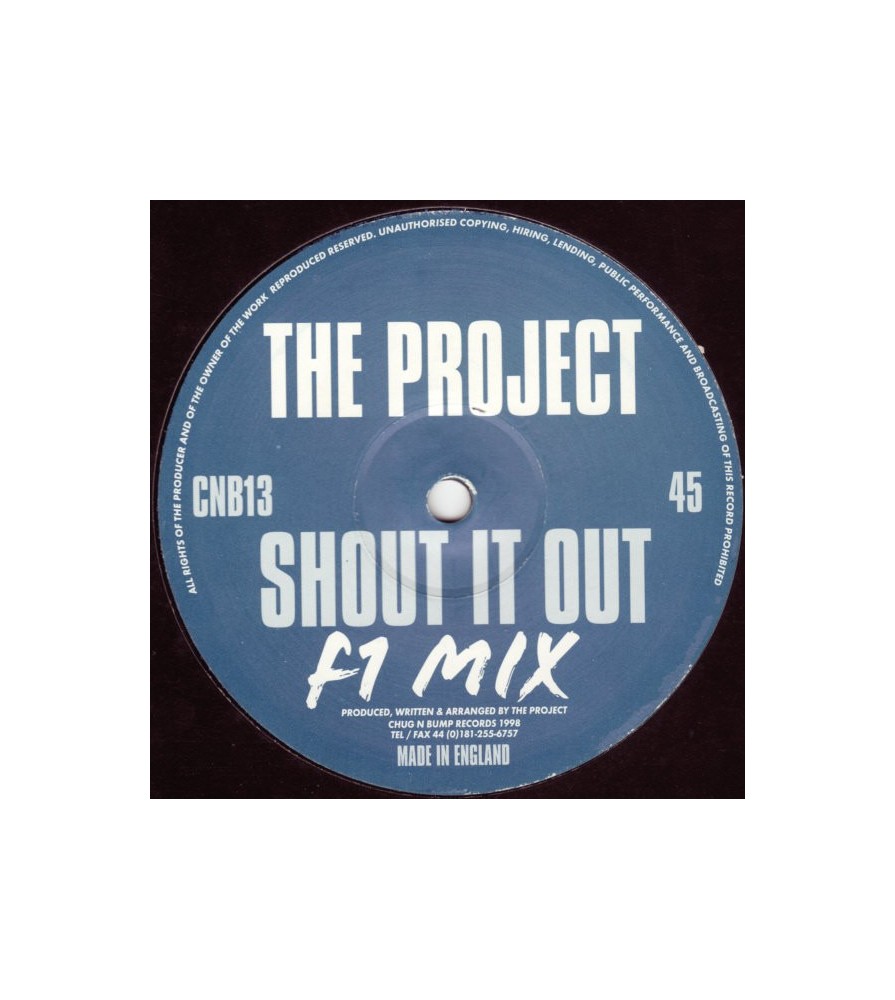 The Project ‎– Shout It Out