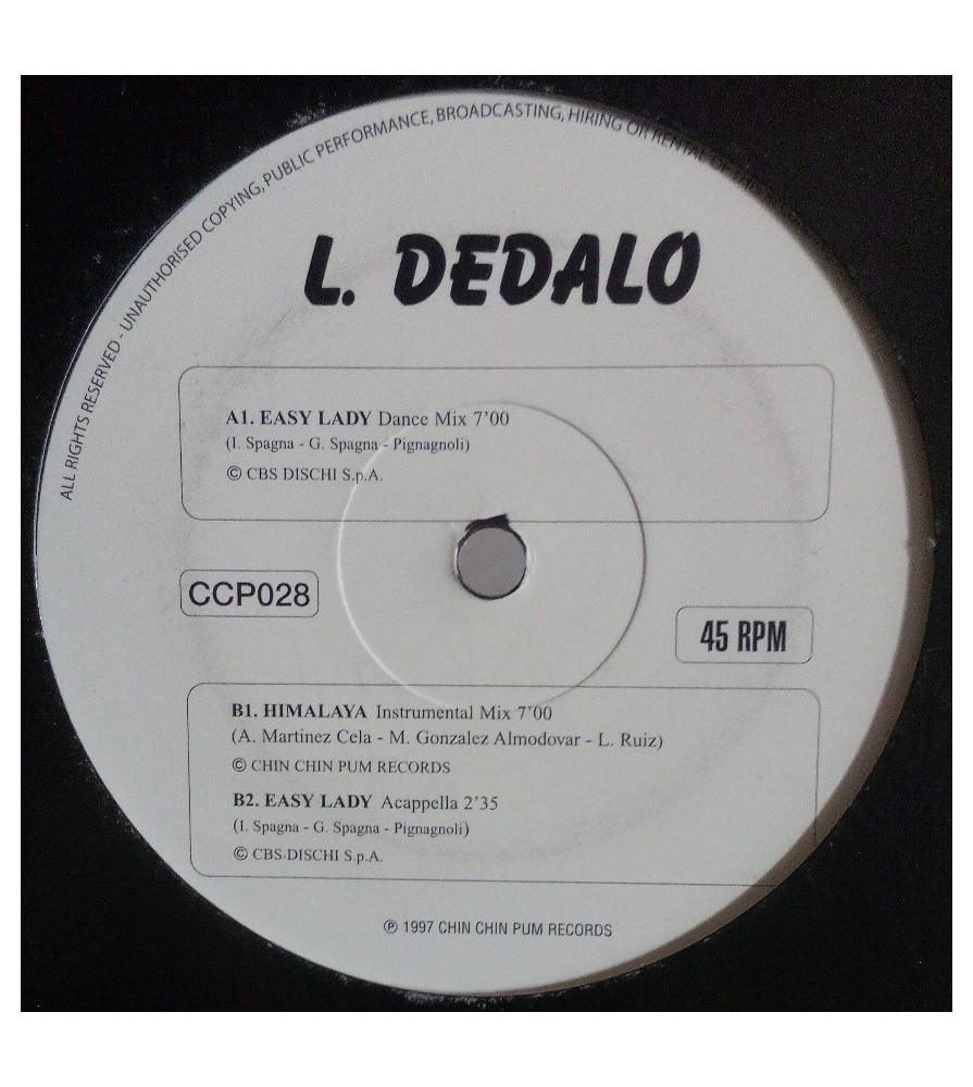 L. Dedalo – Easy Lady (REEDICIÓN.TEMAZO¡¡¡)