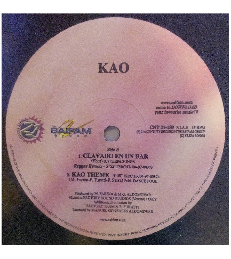 Kao - Clavado En Un Bar (TEMAZO SAIFAM¡¡)