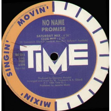 No Name - Promise (TIME RECORDS)