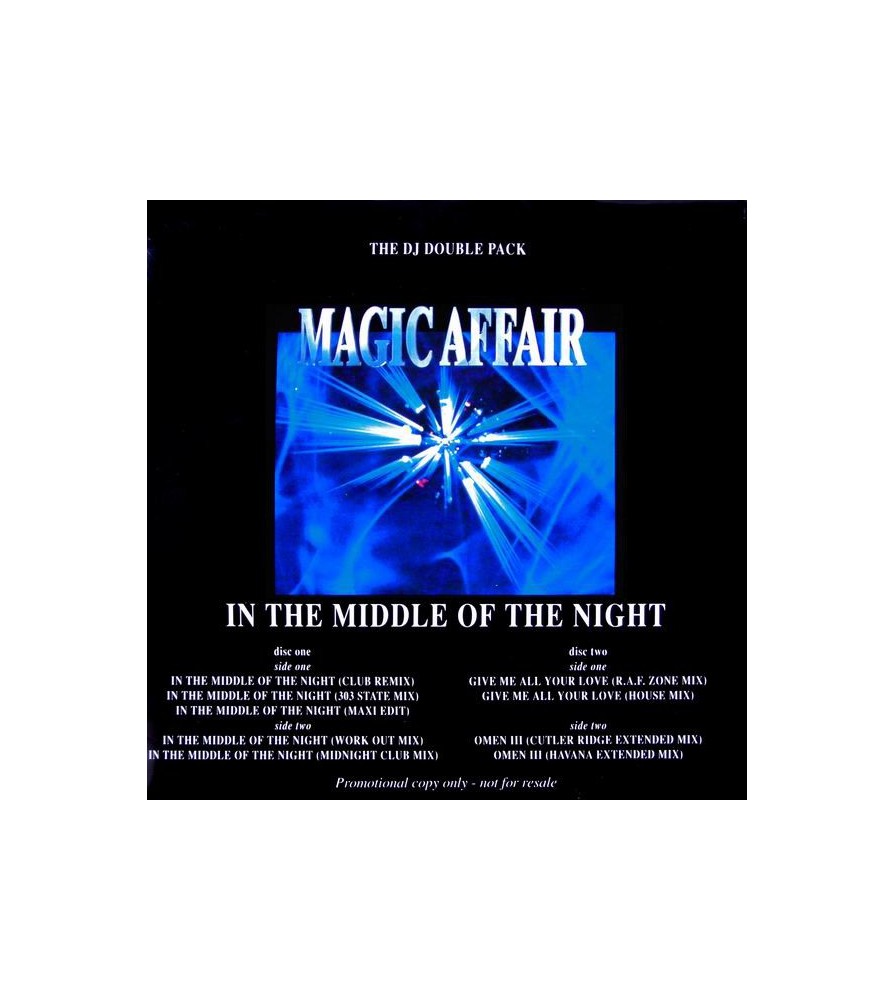 Magic Affair ‎– In The Middle Of The Night