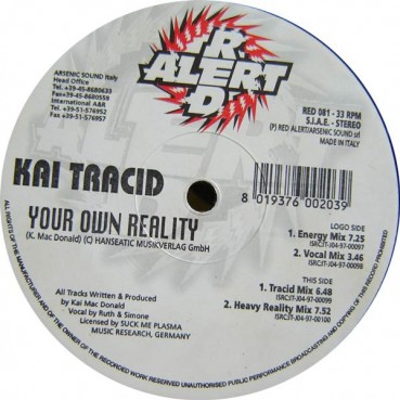 Kai Tracid – Your Own Reality (SELLO RED ALERT)