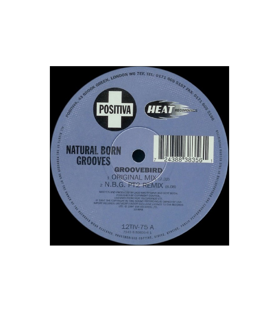 Natural Born Grooves - Groovebird (POSITIVA)