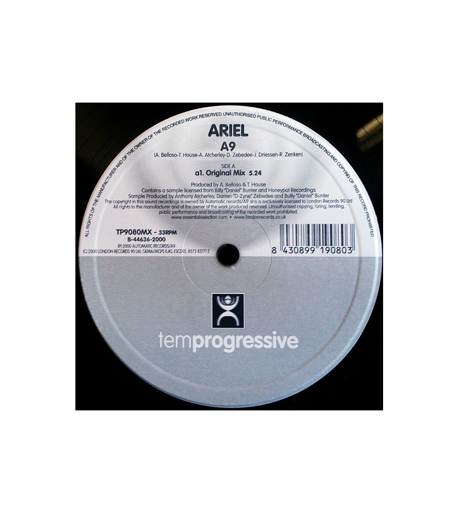 Ariel ‎– A9 