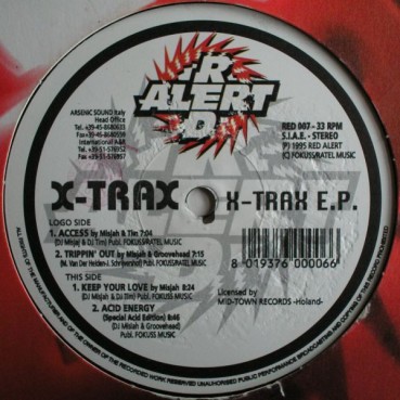 DJ Misjah & DJ Tim / DJ Misjah & DJ Groovehead ‎– X-Trax EP