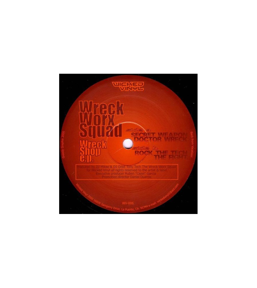 Wreck Worx Squad ‎– Wreck Shop EP