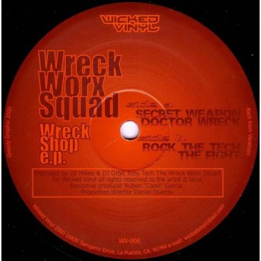 Wreck Worx Squad ‎– Wreck Shop EP