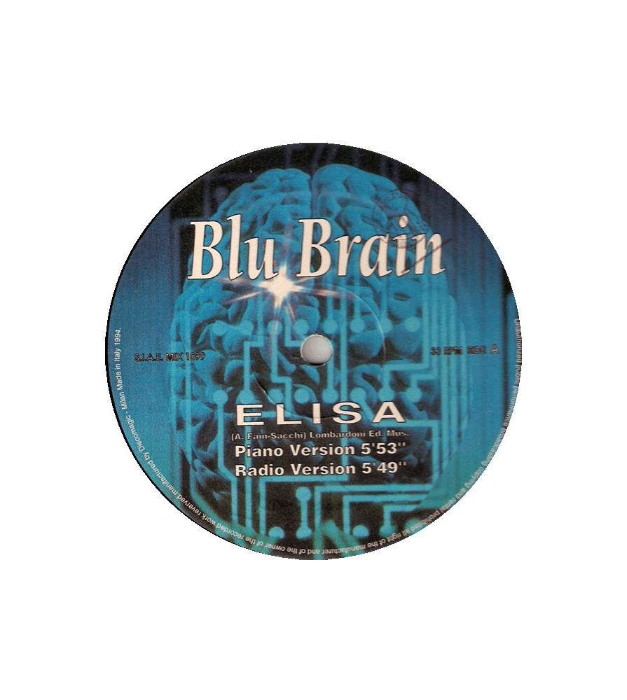 Blu Brain ‎– Elisa