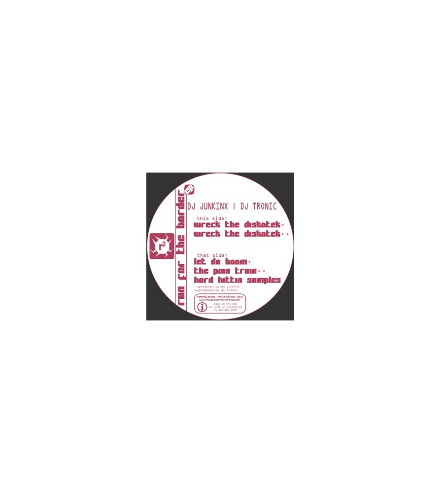 DJ Junkinx / DJ Tronic ‎– Run For The Border EP
