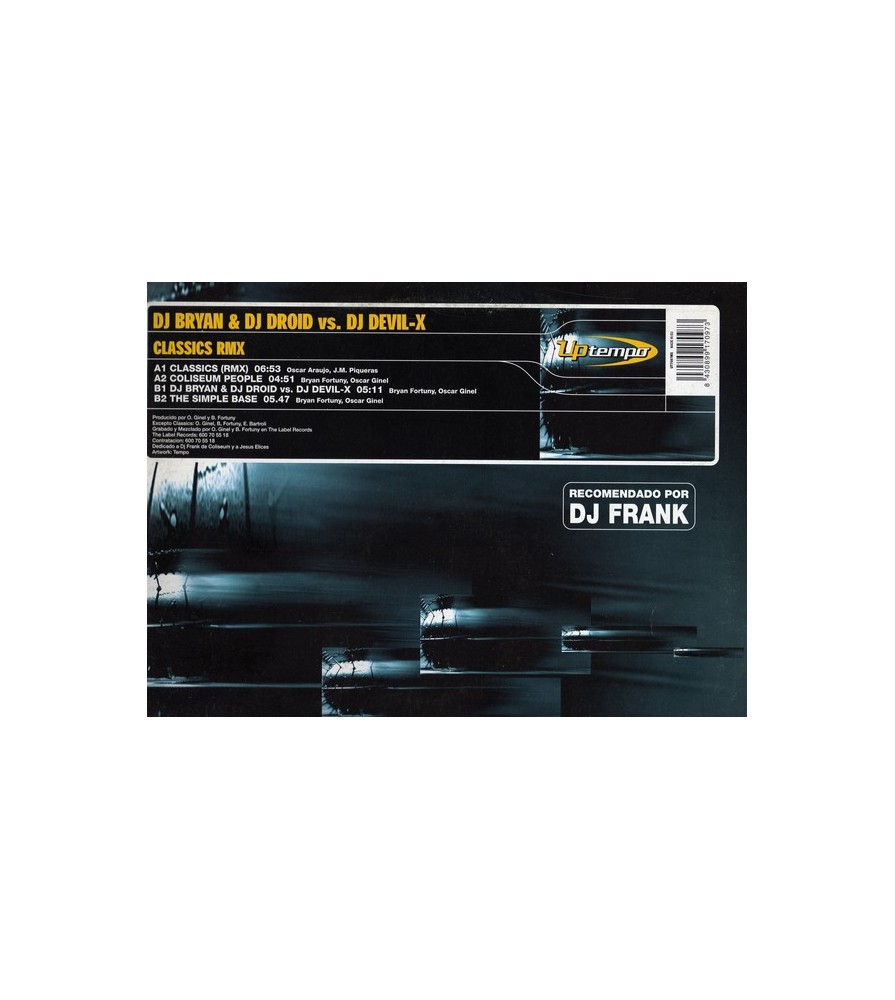 DJ Bryan & DJ Droid vs. DJ Devil-X ‎– Classics Rmx