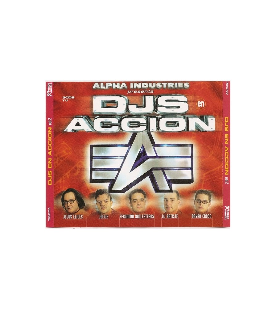 DJ's En Acción Vol. 2 (TRIPLE CD)