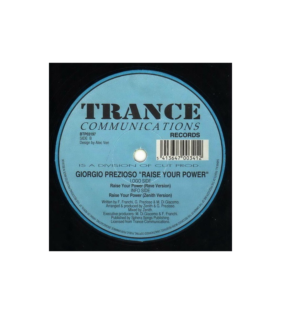Prezioso ‎– Raise Your Power (BONZAI TRANCE)