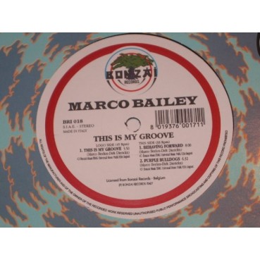 Marco Bailey ‎– This Is My Groove