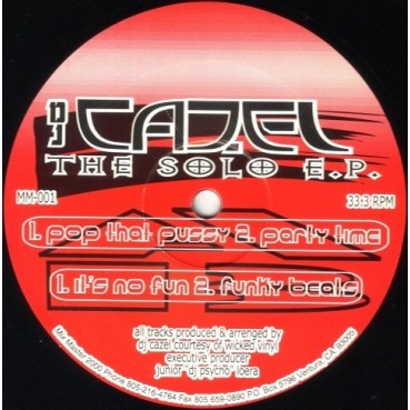 DJ Cazel ‎– The Solo EP
