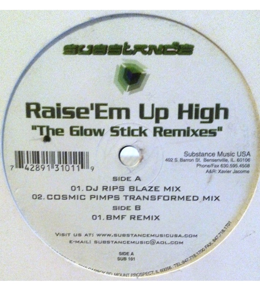 Josh Collins ‎– Raise Your Glow Stix