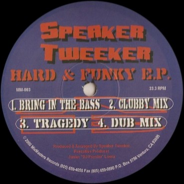 Speaker Tweeker ‎– Hard & Funky EP