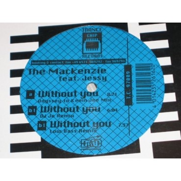 The Mackenzie – Without You (Arpegia) (2 MANO,DISCO ORIGINAL BELGA A 1 CARA,JOYAAAA¡¡¡)