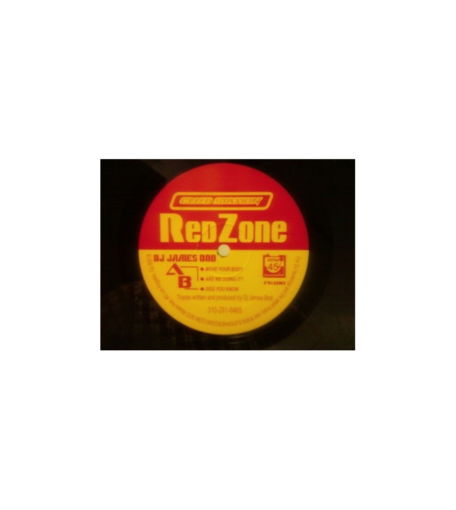 DJ James BND 007 ‎– Club Station Red Zone 