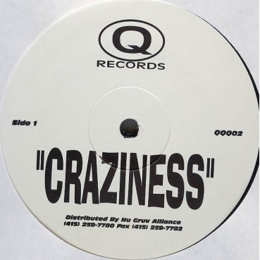 Unknown Artist ‎– Craziness 