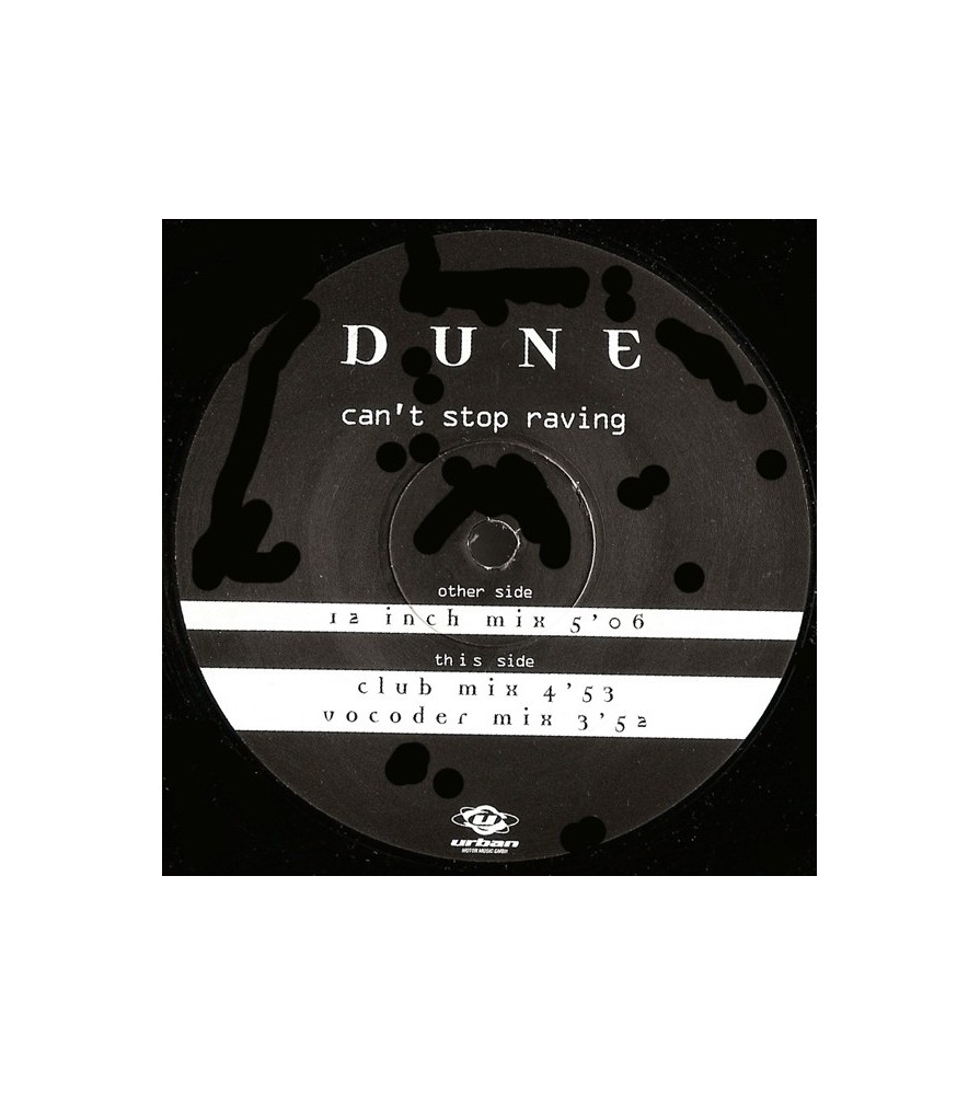 Dune  ‎– Can't Stop Raving (URBAN)