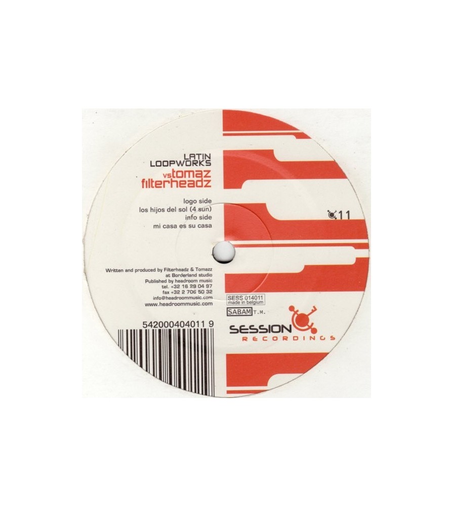 Tomaz vs. Filterheadz – Latin Loopworks (SESSION RECORDINGS)