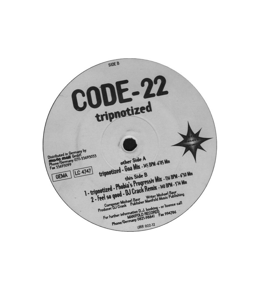 Code-22 ‎– Tripnotized 