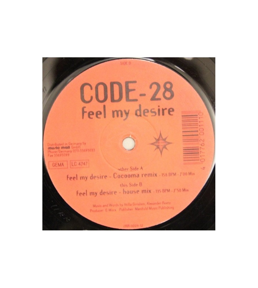 Code-28 ‎– Feel My Desire 