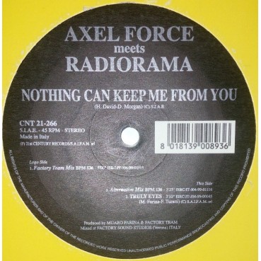 Axel Force Meets Radiorama ‎– Nothing Can Keep Me From You